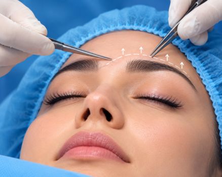 Brow lift consultation